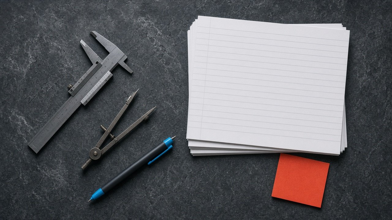 Plotting rulers and annotated chart paper on a graphite measure desk